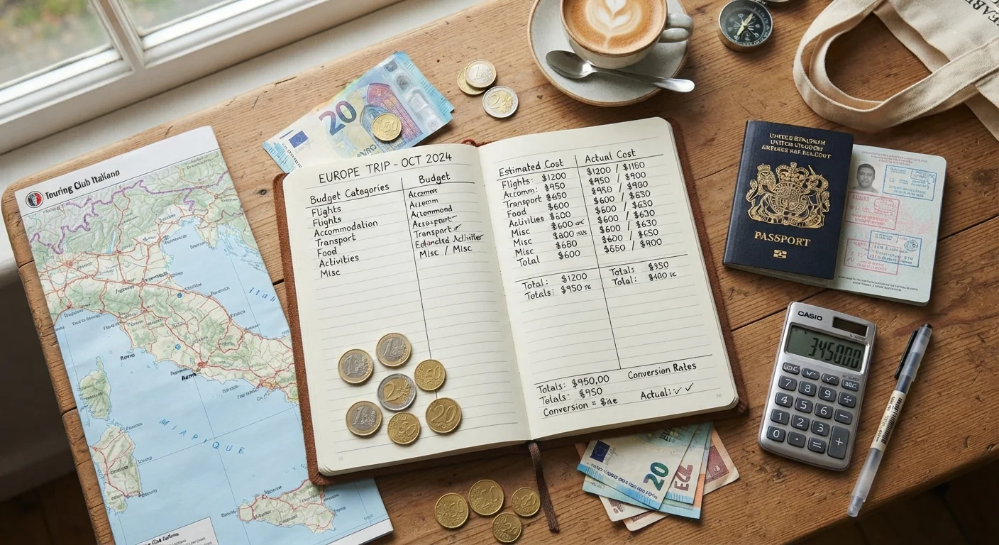 Building a Travel Budget That Actually Holds Up