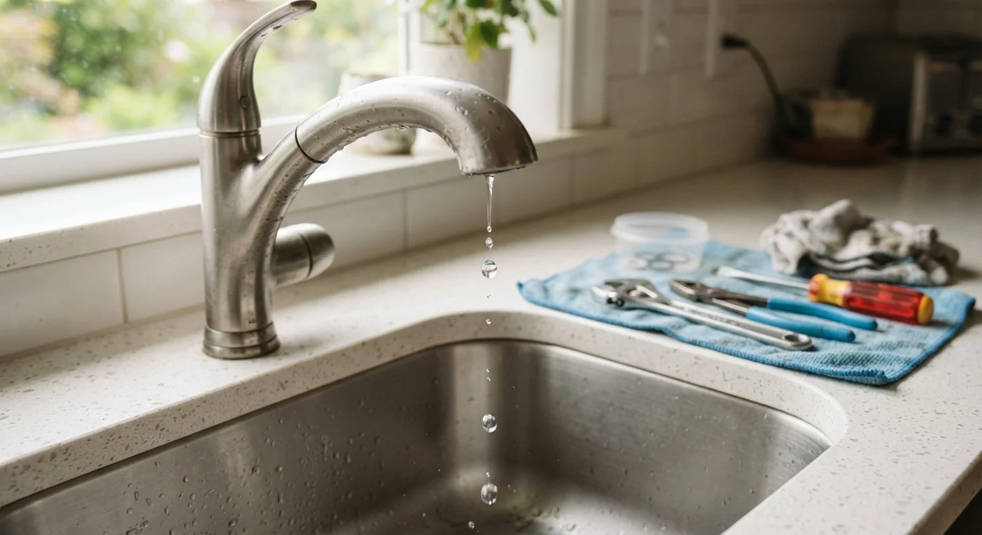 Fixing a Dripping Faucet Without Calling a Plumber