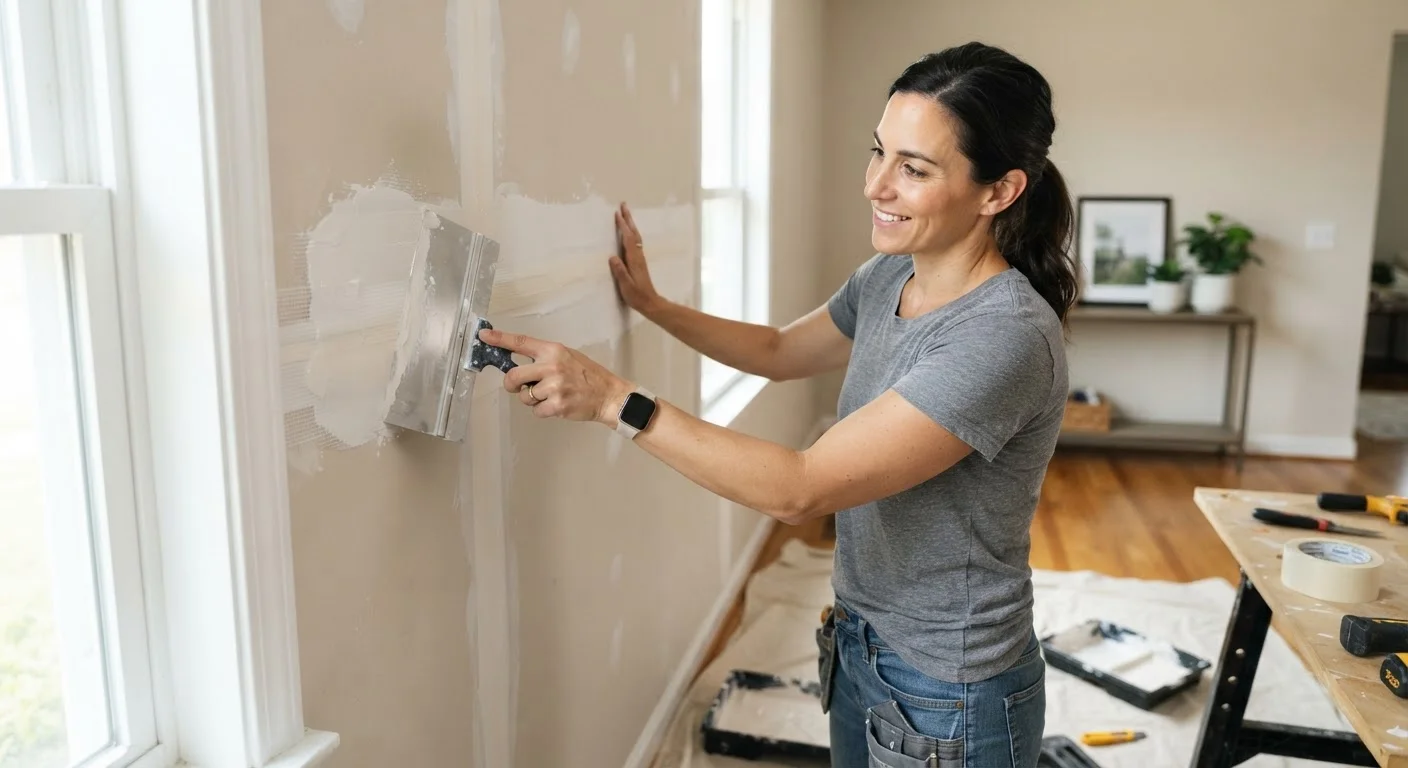 Patching Drywall: From Hairline Cracks to Fist-Sized Holes