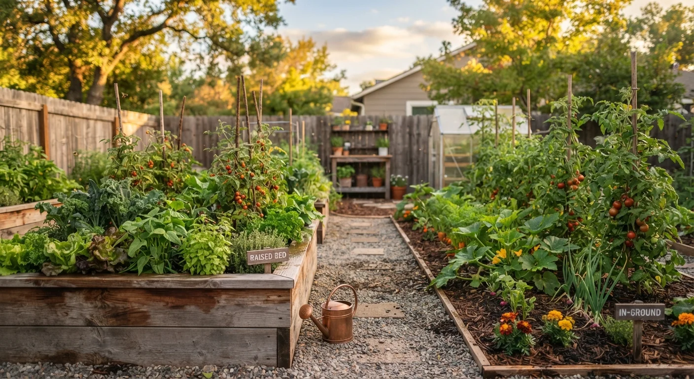 Raised Beds vs. In-Ground Planting: Which Setup Works Better for Home Vegetable Gardens