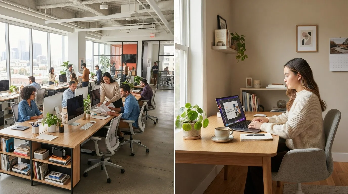 Remote Work vs. In-Office: How Each Shapes Career Trajectory