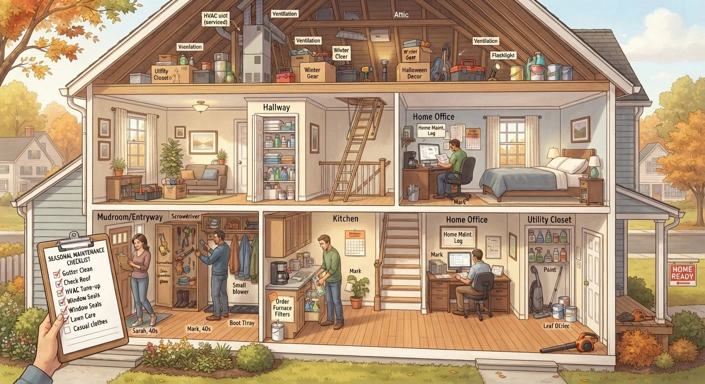 Seasonal Home Maintenance: A Room-by-Room Repair Checklist