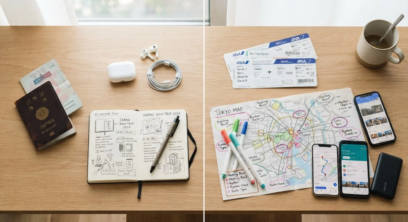 Solo Travel Planning vs. Group Trip Planning: Key Differences to Know