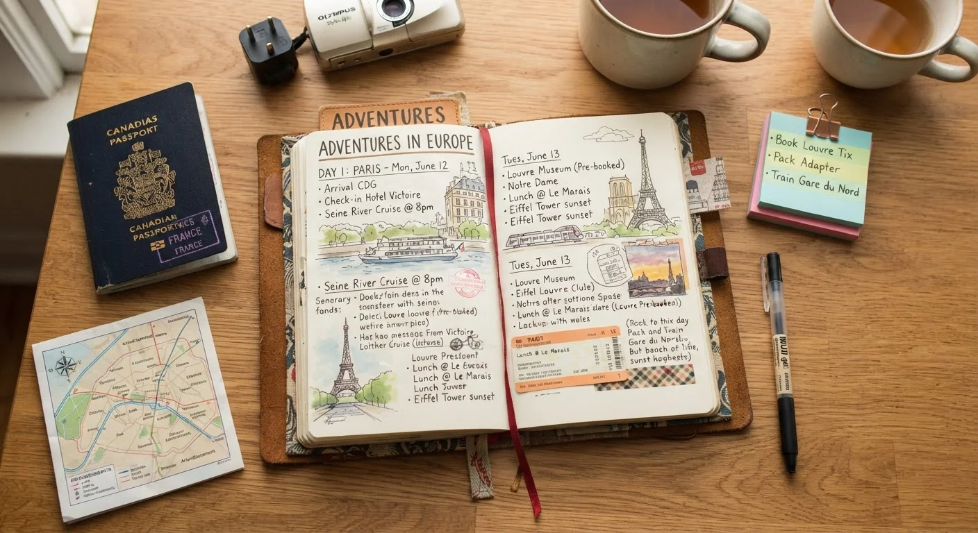 The Anatomy of a Well-Built Trip Itinerary