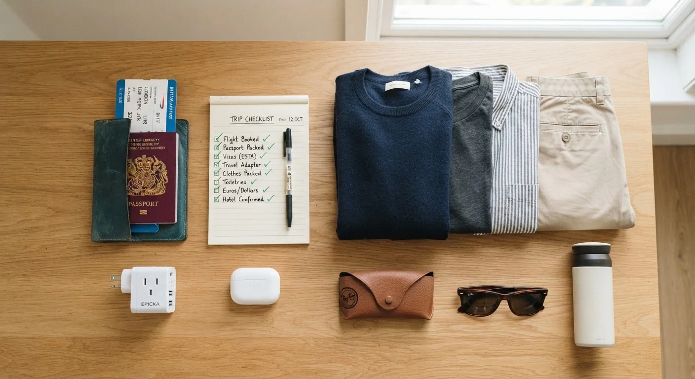 Your Pre-Trip Preparation Checklist